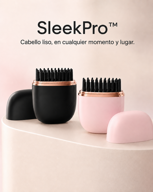 SleekPro™ – Mini cepillo alisador inalámbrico